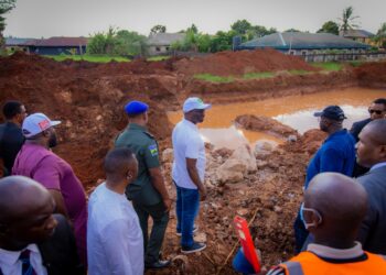 Okpebholo Orders Contractors to Work Round the Clock to Beat Rainy Season