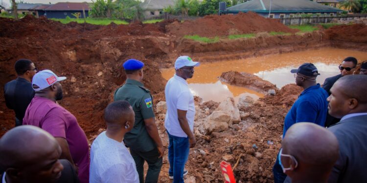 Okpebholo Orders Contractors to Work Round the Clock to Beat Rainy Season