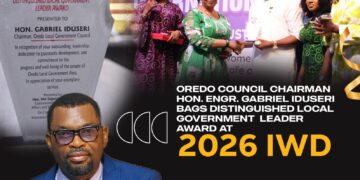 International Women’s Day: Oredo Chairman Iduseri Honoured for Grassroots Leadership