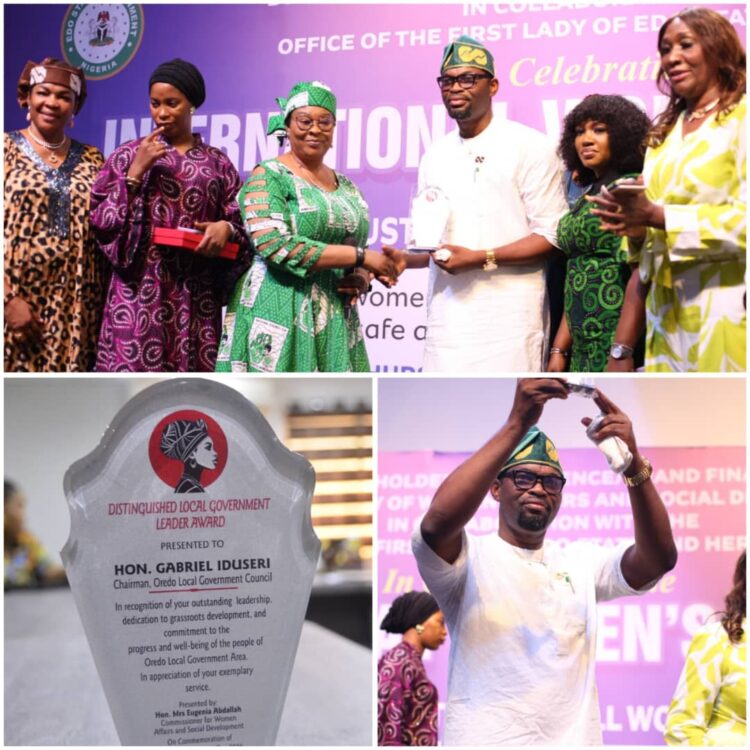 Hon. Engr. Gabriel Iduseri Reaffirmed as Voice of Leadership and Development in Oredo.