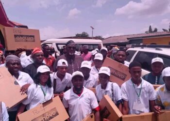 “FG, Oyo Lawmaker Drive Digital Future as 210 Youths Receive Tech Training, Laptops in Empowerment Push”