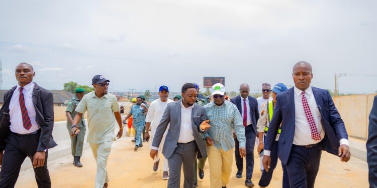 Okpebholo Inspects Ikpoba Hill Flyover, Residents Applaud Progress