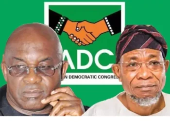 ADC Crisis Deepens: INEC De-recognizes Mark, Aregbesola Amid Leadership Tussle