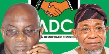 ADC Crisis Deepens: INEC De-recognizes Mark, Aregbesola Amid Leadership Tussle