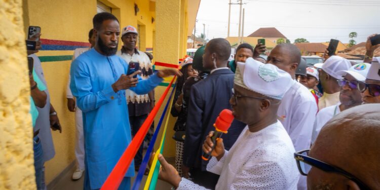 Gov. Okpebholo Commissions Rebuilt POWA Complex, Donates N200 Million to Fire Victims