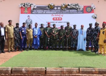 COAS Hosts Easter Luncheon for Troops in Edo, Praises Commitment to National Security