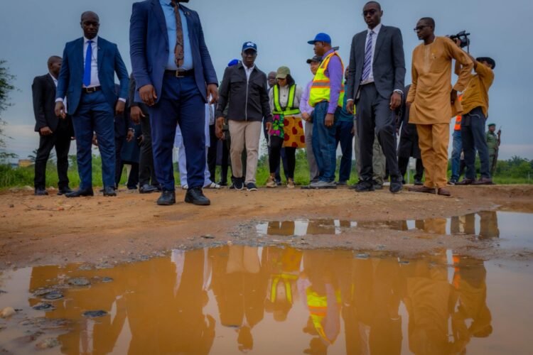 Okpebholo Assures Motorists of Relief as Sapele Road Work Progresses
