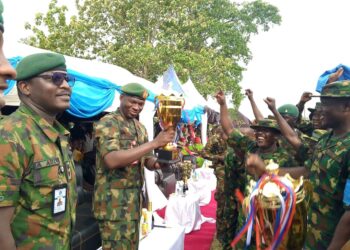 4 Brigade Wins 2 Division Inter-Brigade Corporals Competition in Benin