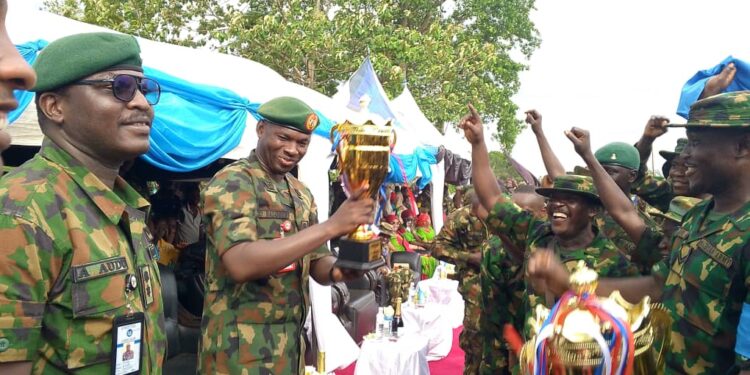 4 Brigade Wins 2 Division Inter-Brigade Corporals Competition in Benin