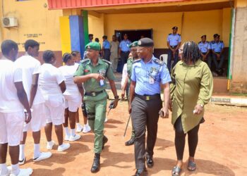 CP Agbonika Inspects Police Recruitment Exam in Benin, Praises Transparency and Order
