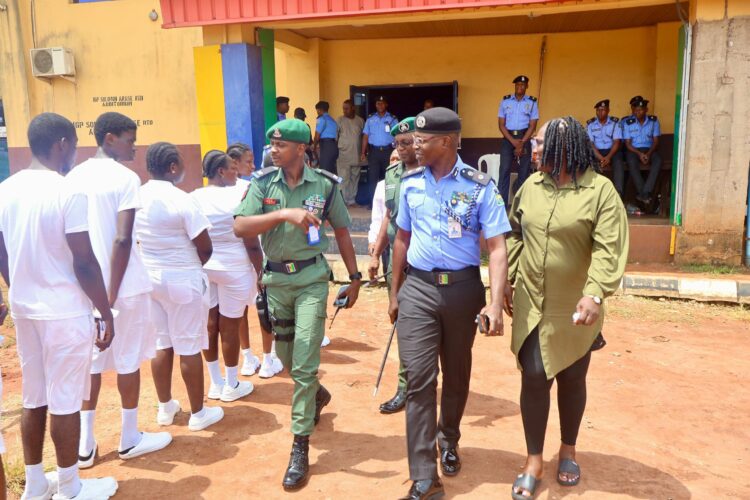 CP Agbonika Inspects Police Recruitment Exam in Benin, Praises Transparency and Order