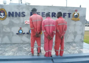 Navy Hands Over 3 Ghanaian Stowaways to Immigration in Lagos