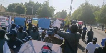 “Borno Workers Protest Unpaid N70,000 Minimum Wage as Cost of Living Bites Harder in Northeast Nigeria”