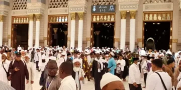 Nigerian Hajj Pilgrims Depart Madinah for Makkah After 4-Day Stay
