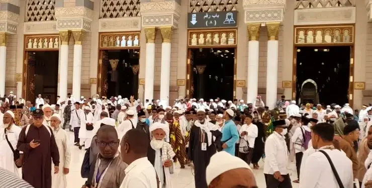 Nigerian Hajj Pilgrims Depart Madinah for Makkah After 4-Day Stay