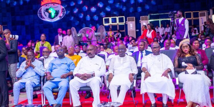Gov Okpebholo Leads Dignitaries to Thanksgiving Service for Edo Deputy Governor’s Late Mother