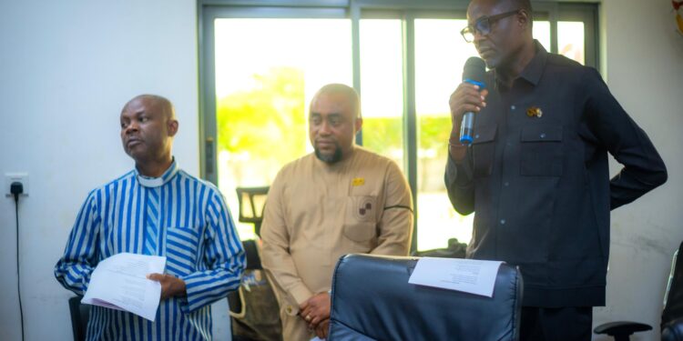Gov Okpebholo’s Press Corps Honours Late Colleague, Kingsley Uchegbu Amid Tears, Tributes