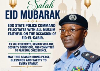 Edo Police Deploy Massive Security for Eid-el-Kabir Celebration