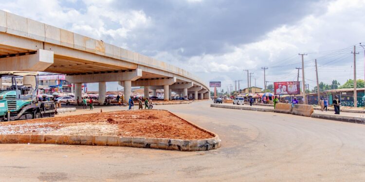 Residents, Traders Hail Okpebholo as Ramat Park Flyover Nears Completion