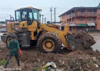 Oredo Environmental Team Defies Rainfall to Sustain Cleanliness Campaign