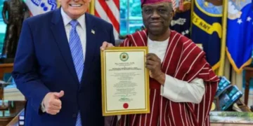 Trump Hosts Nigeria’s New Envoy Kayode Are at White House, Signals Deeper US–Nigeria Partnership