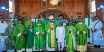 “Catholic Diocese Honours Governor Alex Otti as Abia Moves to Reconstruct Strategic Roads in Aba”