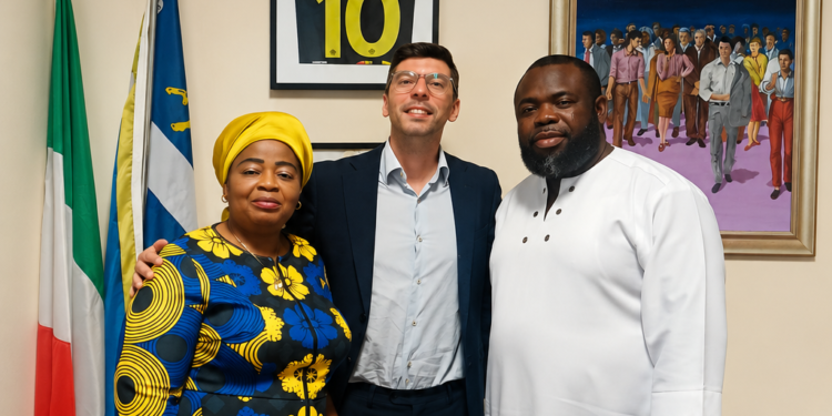 OBALAND MAGAZINE AND MULTICHOICE MEDIA HOUSE VISIT PRESIDENT VALERIO LOMANTO OF CIRCOSCRIZIONE 6, TORINO