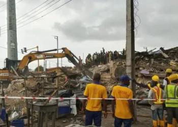 Lagos Building Collapse: 9 Dead, 27 Rescued as LASEMA Ends Rescue Operation