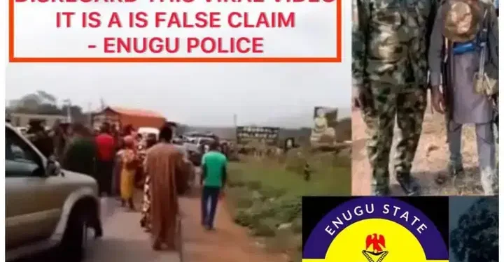Enugu Police Dismiss Viral Video Claiming Herdsmen Killings at Awgu Junction as False