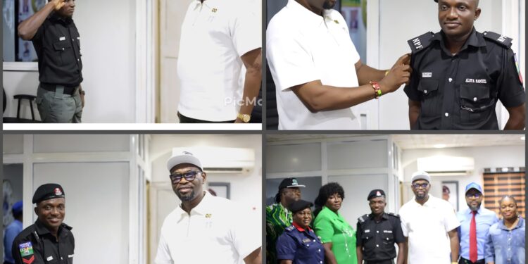 Oredo Council Chairman Honours Newly Promoted Police Corporal, Commends Dedication to Service