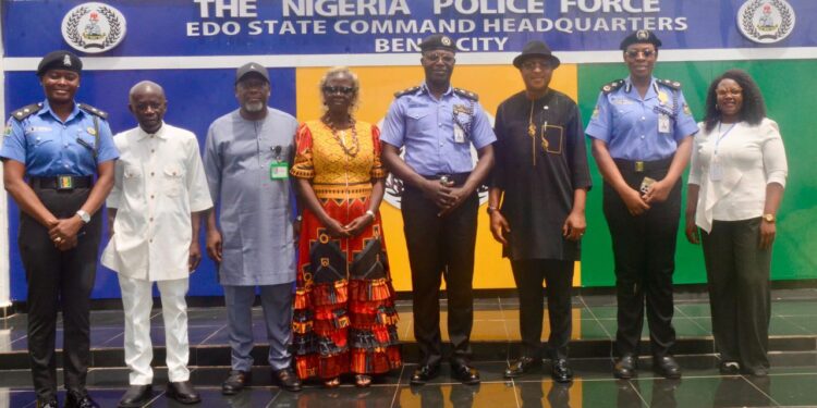 CP Agbonika, INEC REC Strengthen Ties to Ensure Peaceful Elections in Edo