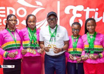 Edo Cyclists Win National Recognition After Stellar Outing at African Track Championship