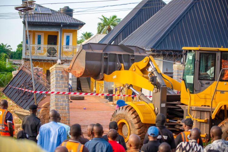 Suspected Ritualist Buildings Demolished, Another Sealed in Edo