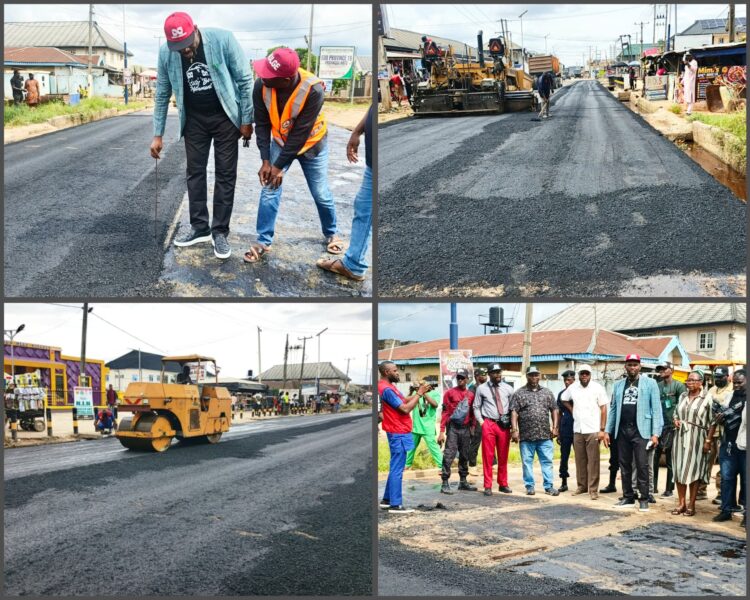 Oredo Council Begins Asphalting of Ugbor/Ogumwenhi Road
