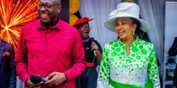 Edo Governor Felicitates Pastor Andrew Osagie, Prof. Idia Ize-Iyamu on Birthday