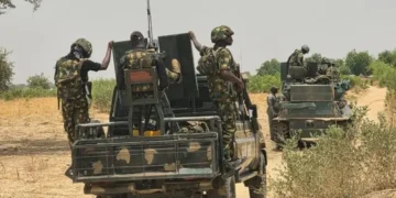 Nigerian troops rescued 388 kidnapped victims, arrested 31 terrorists, and neutralized 10 others in operations across the country between June 4–11, 2026, the Defence Headquarters said Tuesday. Maj. Gen. Michael Onoja, Director of Defence Media Operations, gave the update in Abuja. Intercepting an arms shipment concealed in millet at Gusau-Shinkafi road, Zamfara. An arms dealer and his contact were arrested. Neutralizing 1 terrorist and recovering 7 motorcycles in Birnin Magaji LGA, Zamfara Arresting 8 suspected terrorists and seizing phones, radios, uniforms and 7 motorcycles in Maru LGA. Killing 1 terrorist and recovering an AK-47 during a response to attacks in Kanoma, Maru LGA. Troops maintained pressure on Boko Haram/ISWAP remnants in Adamawa, Borno and Yobe. Highlights: Rescue of an 8-year-old escapee and 3 women/children in Gwoza, Borno. A multi-axis raid in the Mandara Mountains on June 17 led to the rescue of 360 civilians, mostly women and children, abducted from Ngoshe in March. Two infants died due to harsh terrain. Survivors were treated at Gwoza General Hospital. Arrests of terrorist informants and logistics suppliers across Borno, Yobe and Adamawa. Recovery of weapons, ammunition, motorcycles and other supplies in multiple patrols. Arrest of a high-value terrorist informant in Niger State and 5 other suspects with phones and cash. Rescue of 6 passengers from kidnappers in Riyom LGA, Plateau; 2 more victims rescued in Barkin Ladi LGA. Two wanted kidnappers were also arrested. In Benue, Kogi and Taraba: recovery of AK-47s, locally made pistols, ammunition, and rescue of 13 passengers from a highway attack. Two kidnap victims abducted in Kogi were freed. Troops sustained operations against oil theft and violent crime in Rivers, Akwa Ibom, Delta and Edo: Discovery of illegal siphoning rigs and 4,000 litres of stolen crude in Rivers and Delta. Recovery of over 1,500 litres of illegally refined diesel in Akwa Ibom. Arrest of 5 suspected kidnappers in Edo. Recovery of GPMGs, RPG tubes, 11 AK-47s, grenades, hundreds of rounds of ammo, and IPOB uniforms. Raid of a crude oil storage site in Imo and recovery of cash, weapons from armed robbery suspects in Ebonyi