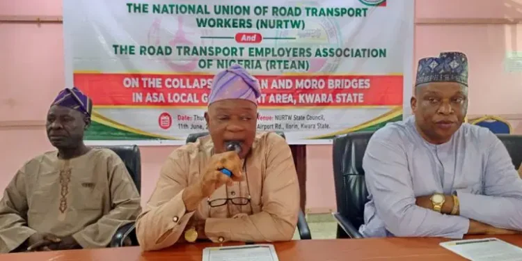 Kwara Transport Unions Threaten Mass Action Over Collapsed Oko-Olowo and Ohan Bridges