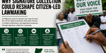 “Nigeriaās Referendum Debate: Why Signature Collection Could Reshape Citizen Led Lawmaking”