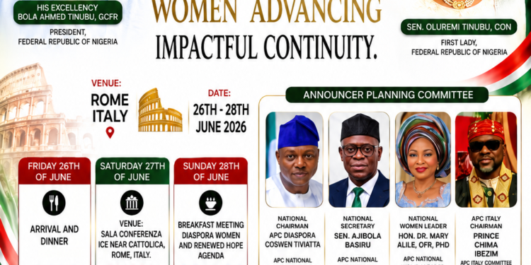 APC Diaspora Global Women Summit 2026 Opens in Rome