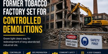 “Former Tobacco Factory Set for Controlled Demolitions as Redevelopment Plans Advance”