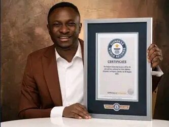 “Guinness World Records: Nigerian Record Holder Peter Adeleke Urges More Citizens to Chase Global Recognition”