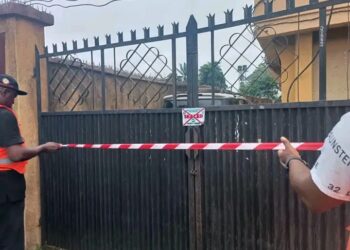 Anambra Government Cracks Down on Sanitation Violations, Seals Hostels, Churches and Market in Awka South.