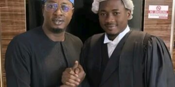 Fuji Icon Taye Currency Celebrates Son’s Call to Nigerian Bar, Hails Hard Work and Dedication.