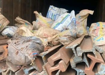 “Police Foil Major Rail Infrastructure Theft in Oyo, Recover ₦200 Million Worth of Stolen Tracks”