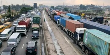 Multiple Crashes Trigger Severe Gridlock on Lagos Ibadan Expressway, Motorists Stranded for Hours.