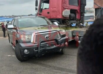 “Multi Vehicle Crash on Kara Bridge Brings Lagos Ibadan Expressway Traffic to Standstill”