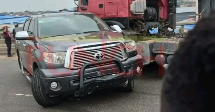 “Multi Vehicle Crash on Kara Bridge Brings Lagos Ibadan Expressway Traffic to Standstill”