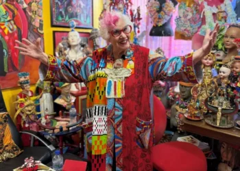 At 85, Sue Kreitzman Lives Inside Her Own Colourful Art Installation
