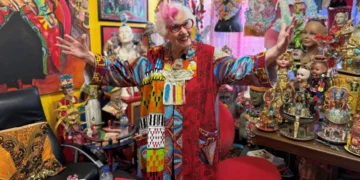 At 85, Sue Kreitzman Lives Inside Her Own Colourful Art Installation