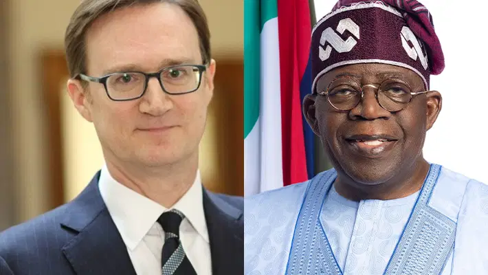 Outgoing UK Envoy Praises Tinubu’s Economic Reforms, Says They Will Put Nigeria on Stronger Footing